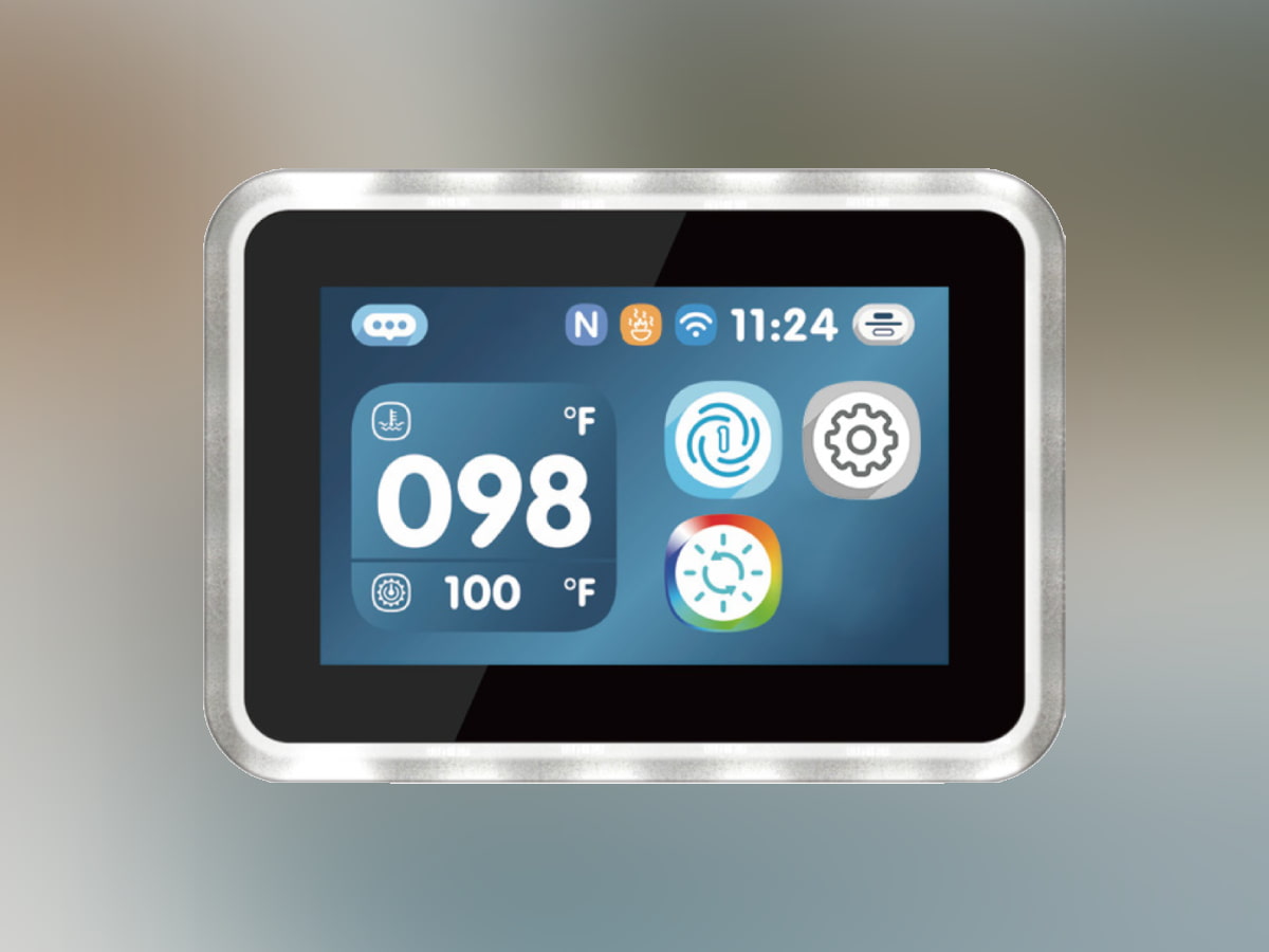 Touch to Unlock Luxurious Bathing